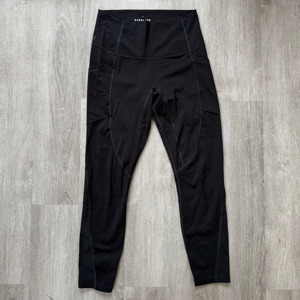 Everlane Classic buttery soft athletic Black Leggings medium